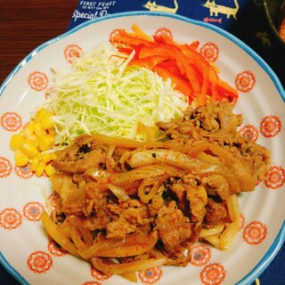 定番！豚肉のしょうが焼き